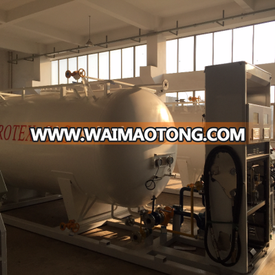 5CBM 2.5T LPG Filling Skid with LPG dispenser of Bluesky